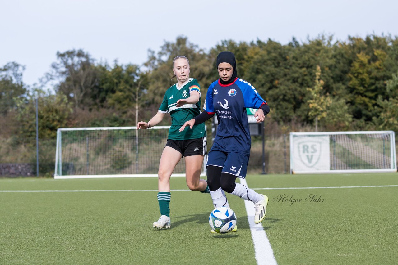 Bild 99 - wU19 Rissener SV - VfL Pinneberg : Ergebnis: 9:1